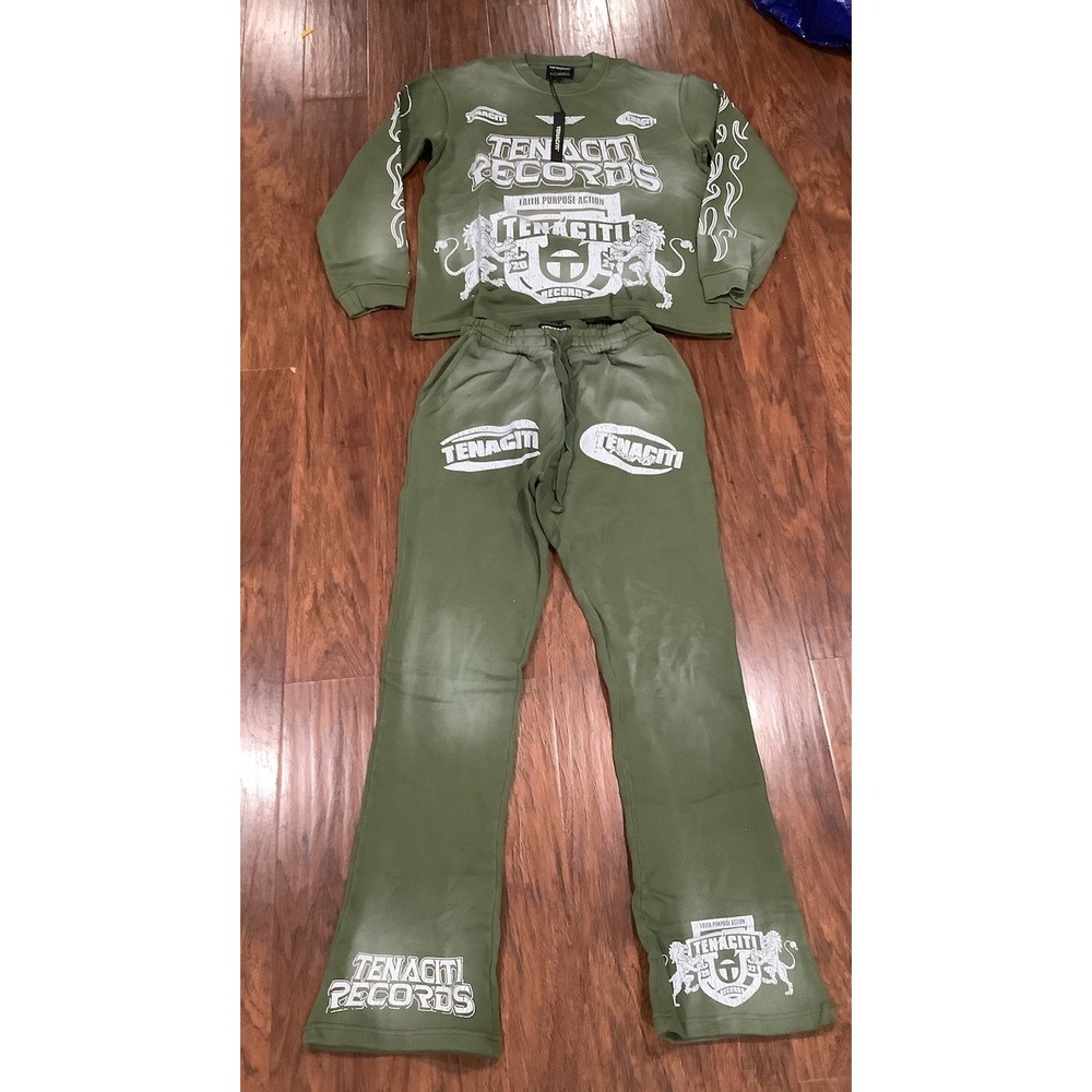 Tenaciti Set Sweat Pants And Sweat Shirt Size Medium Women